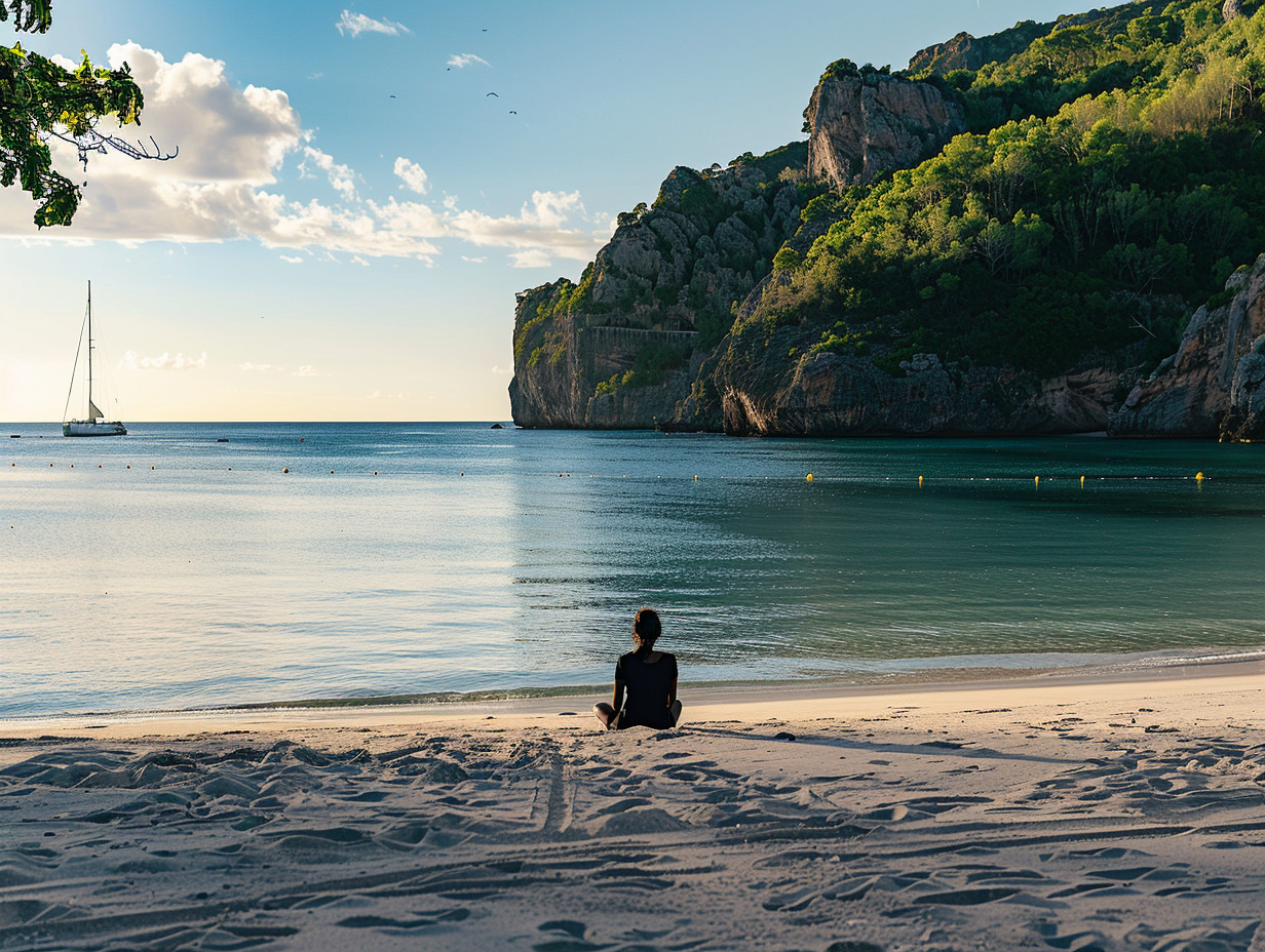 plage tranquille